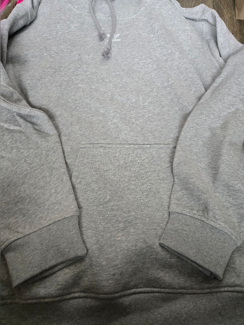 adidas Gray Pullover Hoodie
